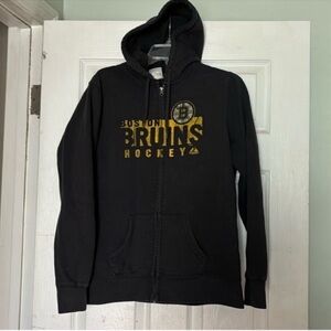Majestic Black and Gold Bruins Hoodie